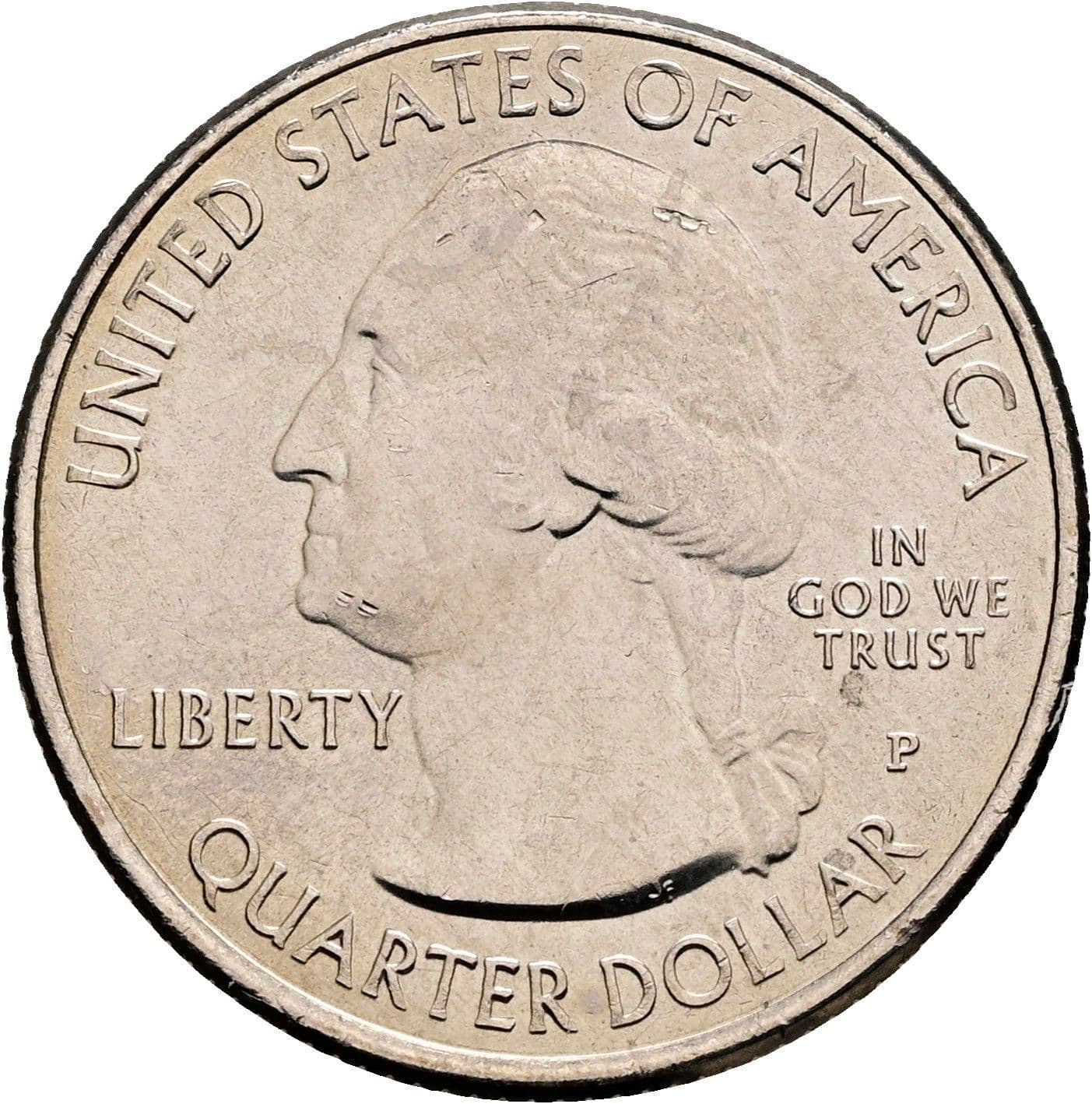 Quarter Dollar 2020 P – Vorderseite