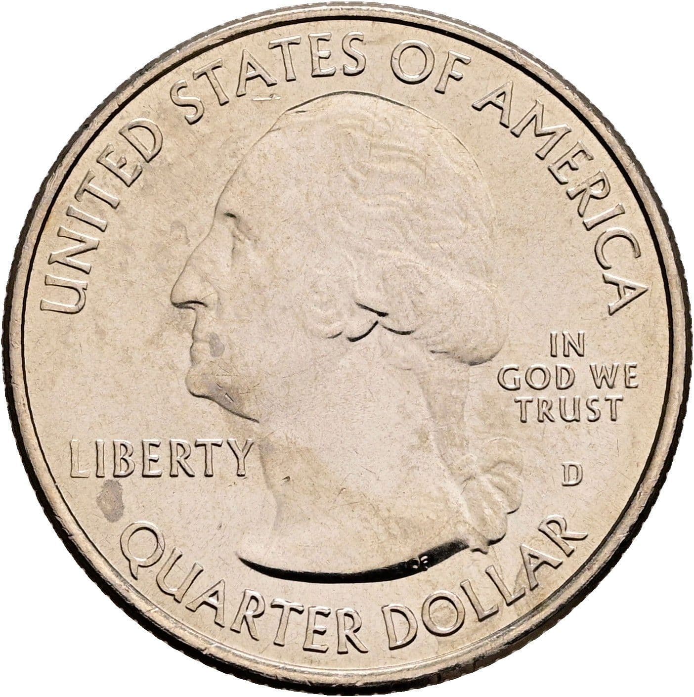 Quarter Dollar 2017 D – Vorderseite