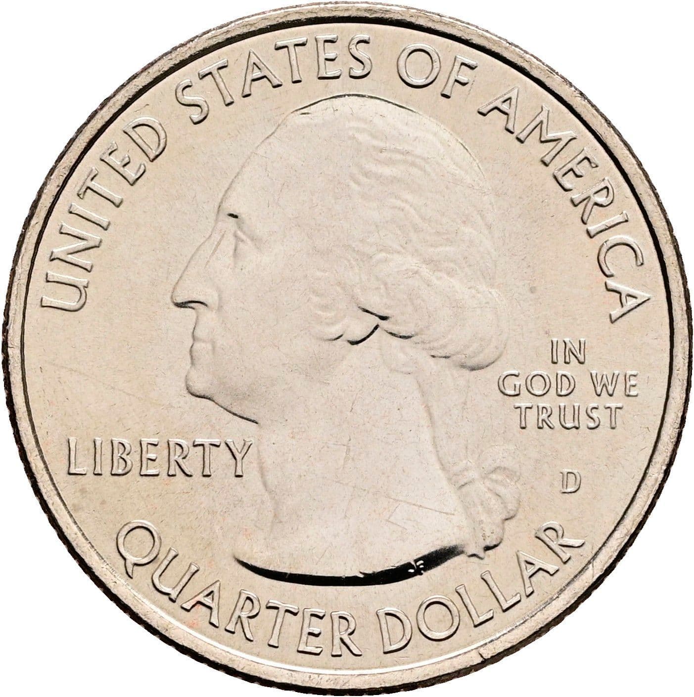 Quarter Dollar 2018 D – Vorderseite