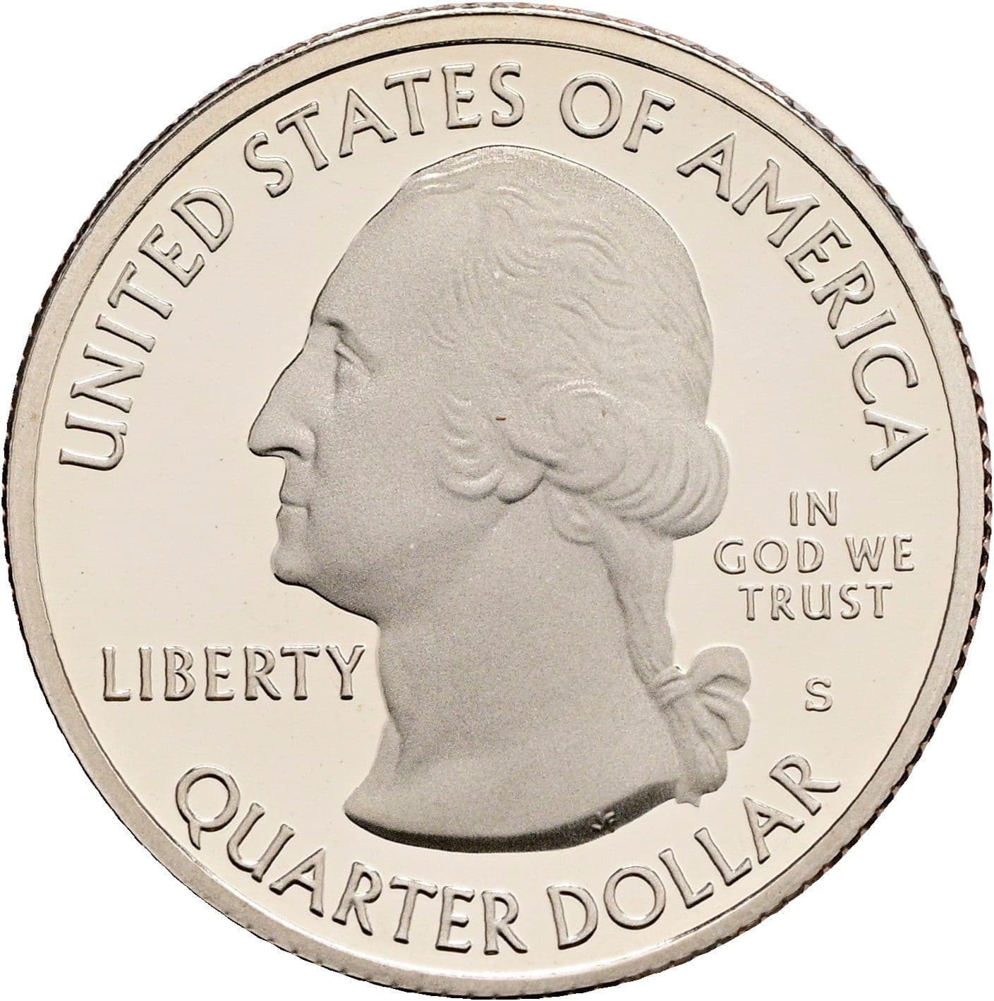 Quarter Dollar 2018 S – Vorderseite