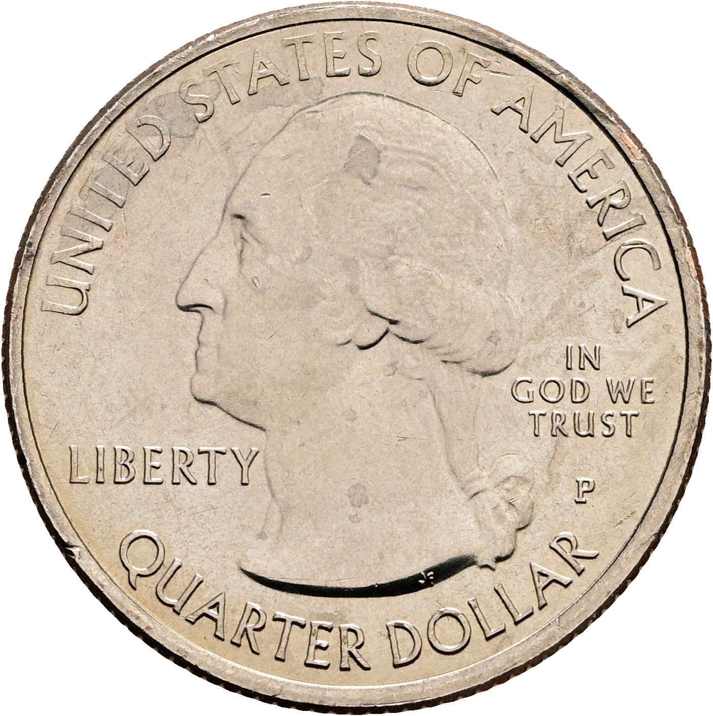 Quarter Dollar 2017 P – Vorderseite