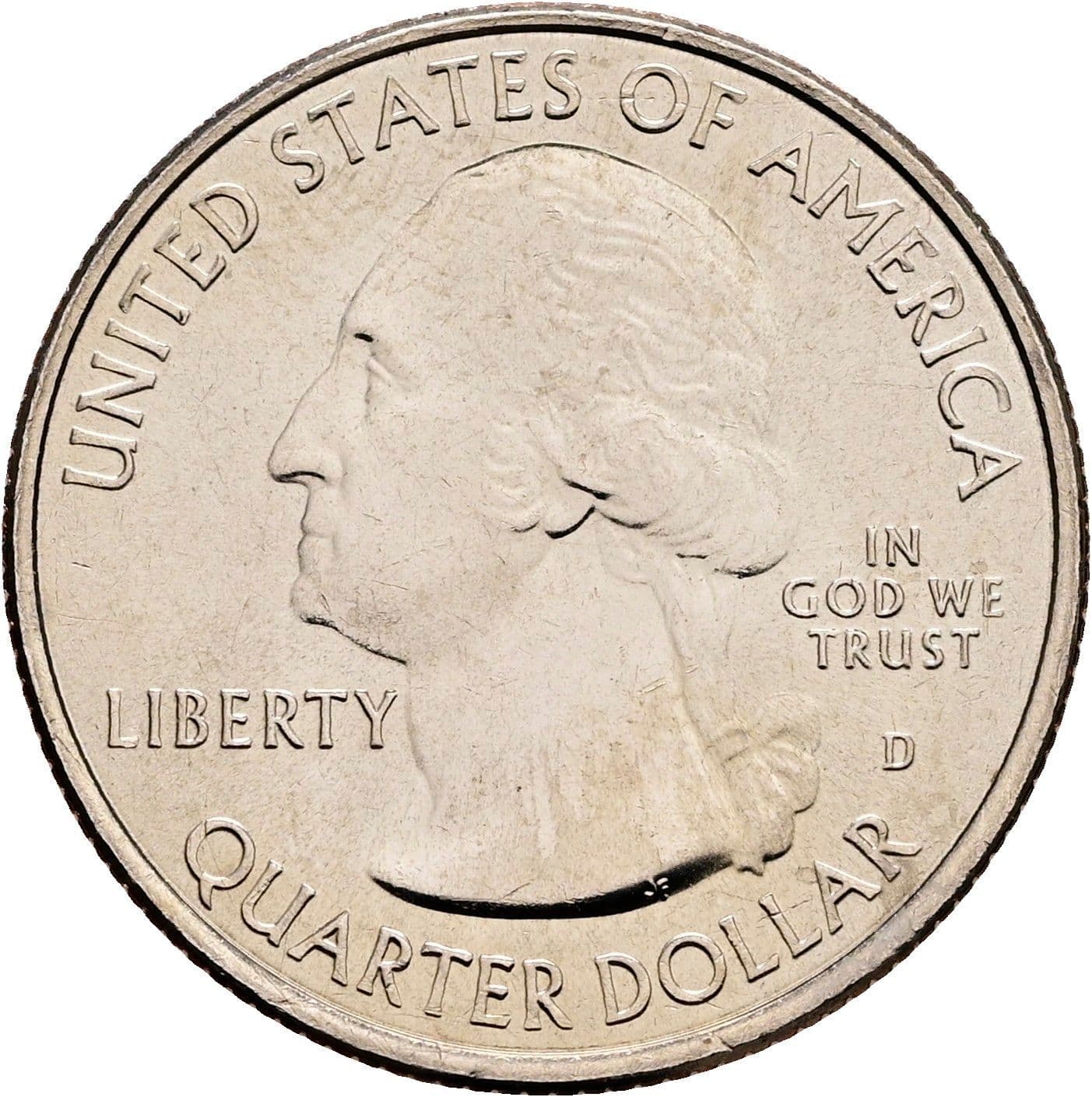 Quarter Dollar 2017 D – Vorderseite