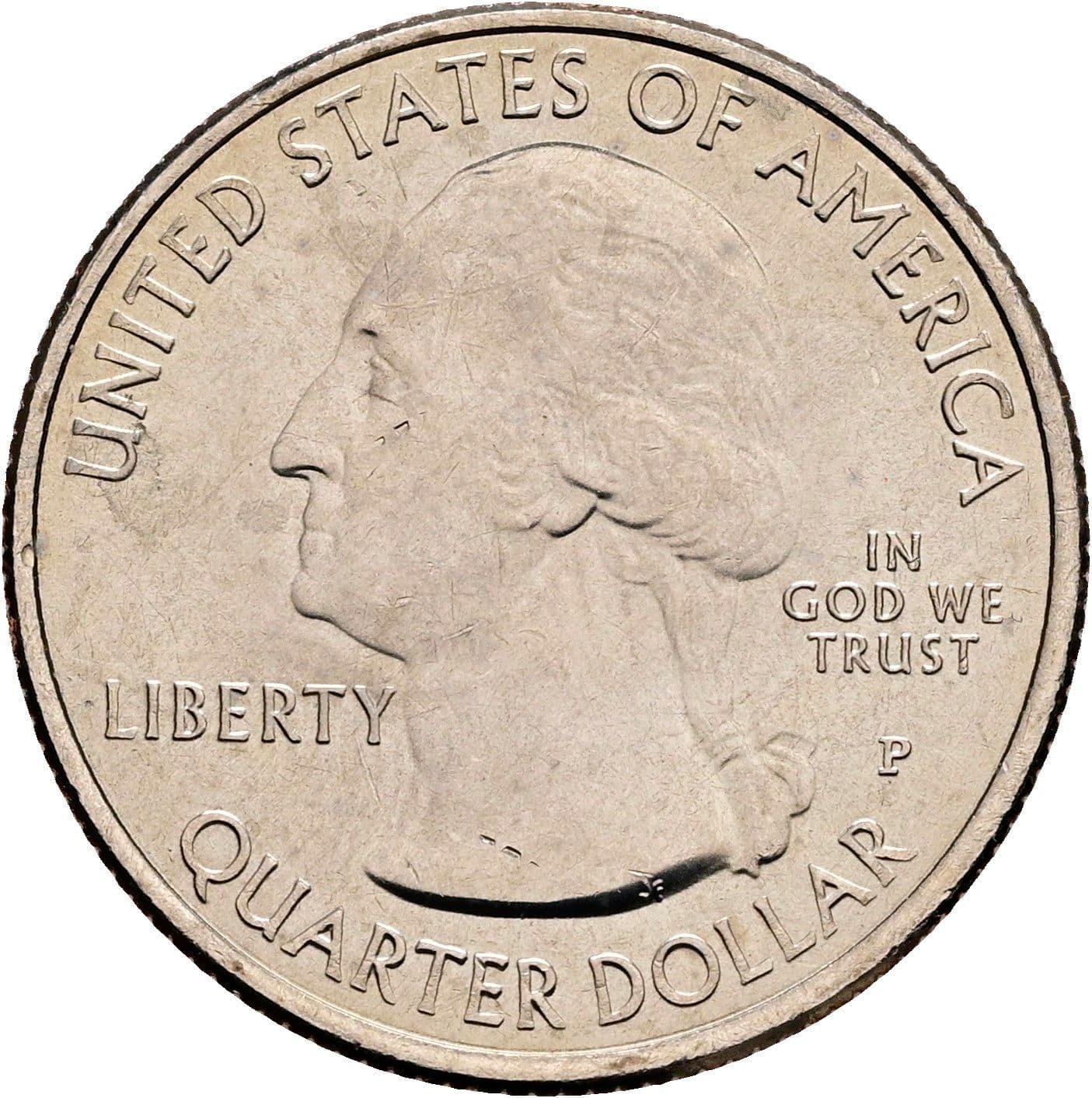 Quarter Dollar 2020 P – Vorderseite