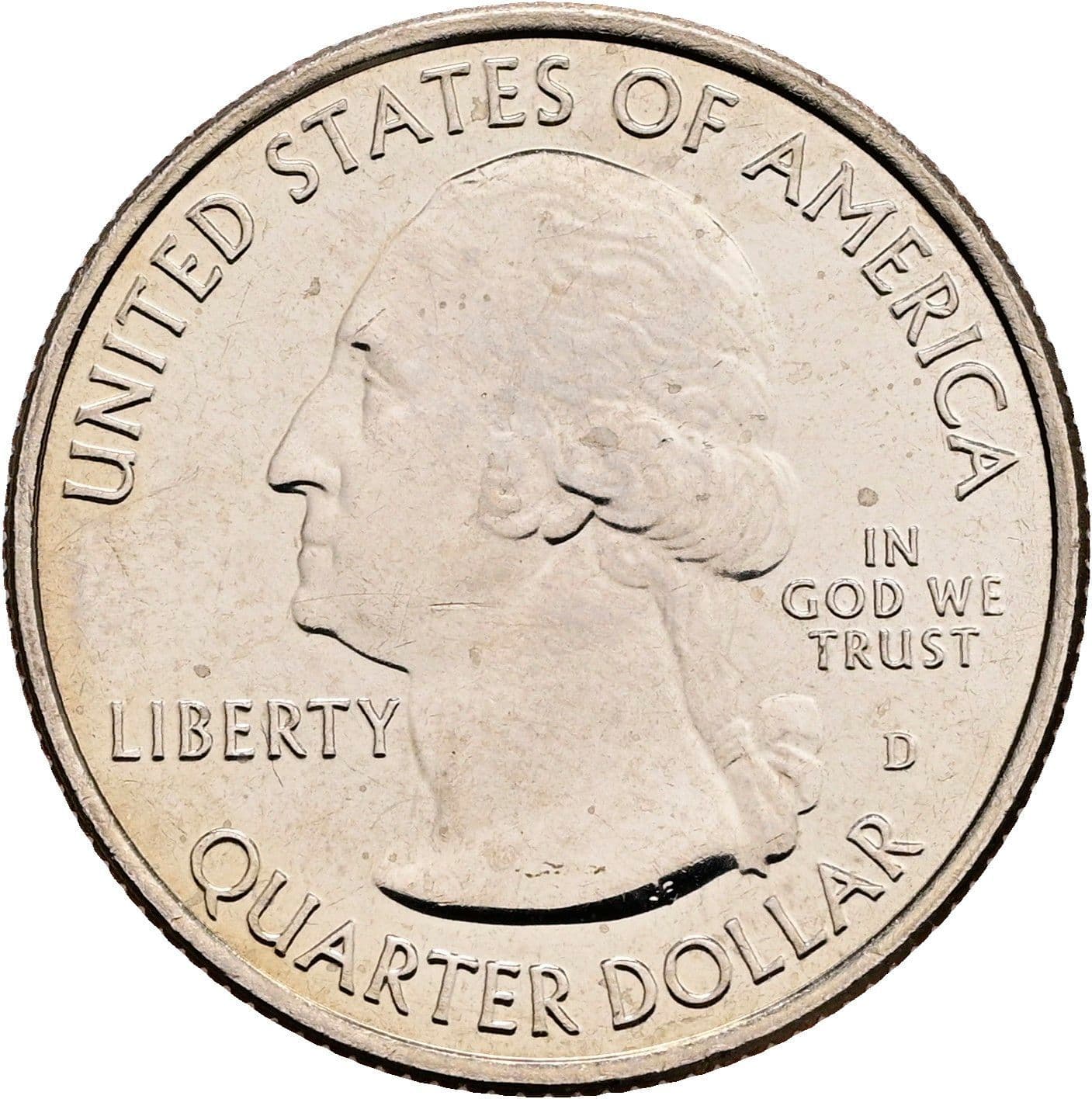 Quarter Dollar 2020 D – Vorderseite