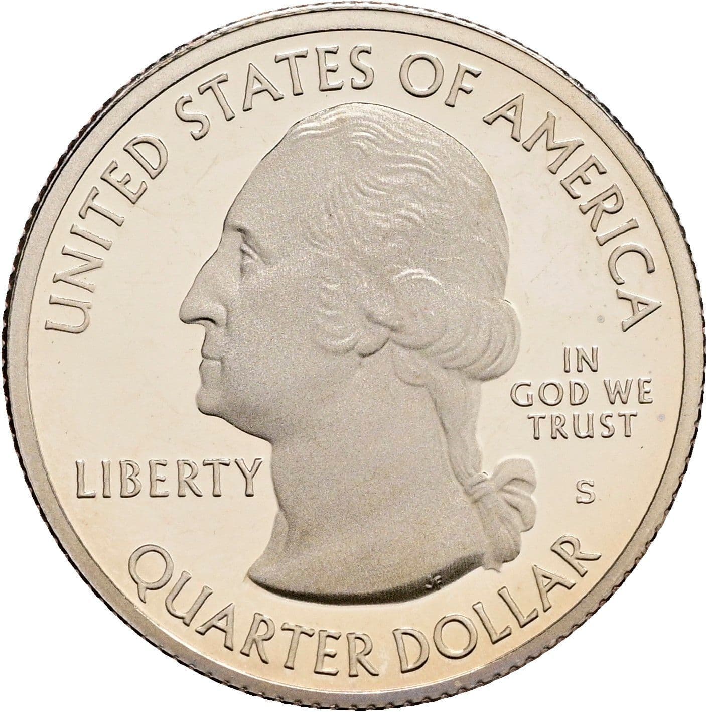 Quarter Dollar 2018 S – Vorderseite