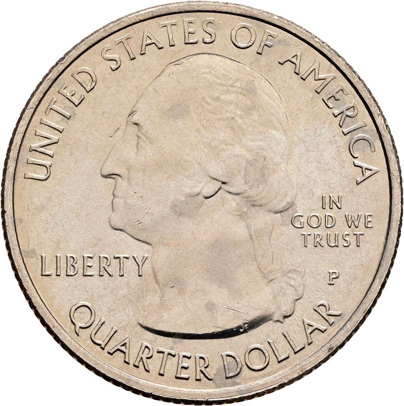 Quarter Dollar 2018 P – Vorderseite