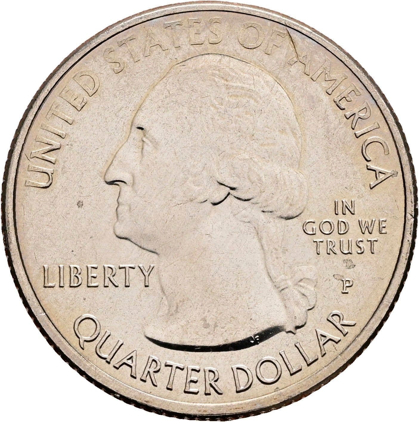 Quarter Dollar 2018 P – Vorderseite