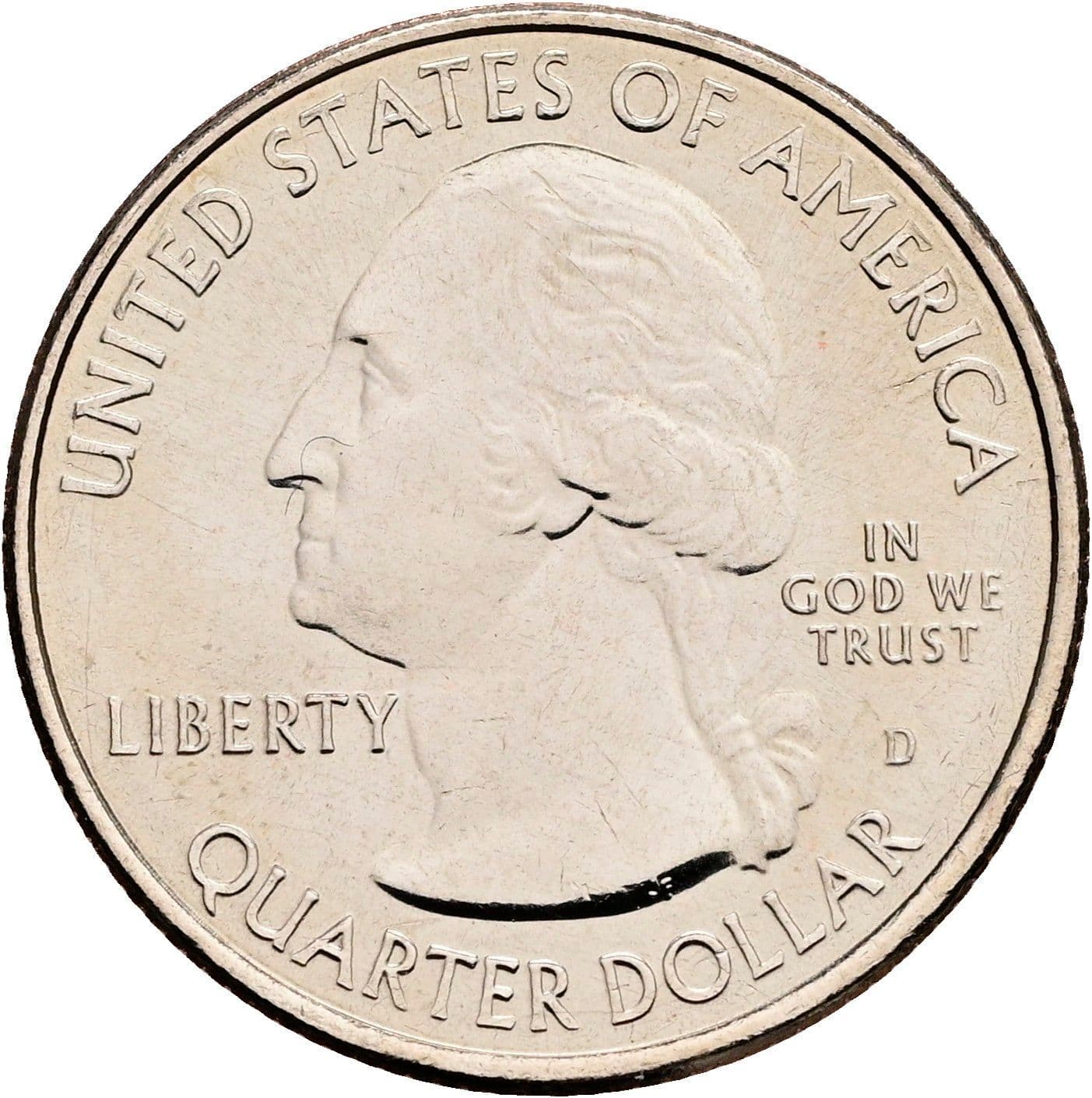 Quarter Dollar 2018 D – Vorderseite