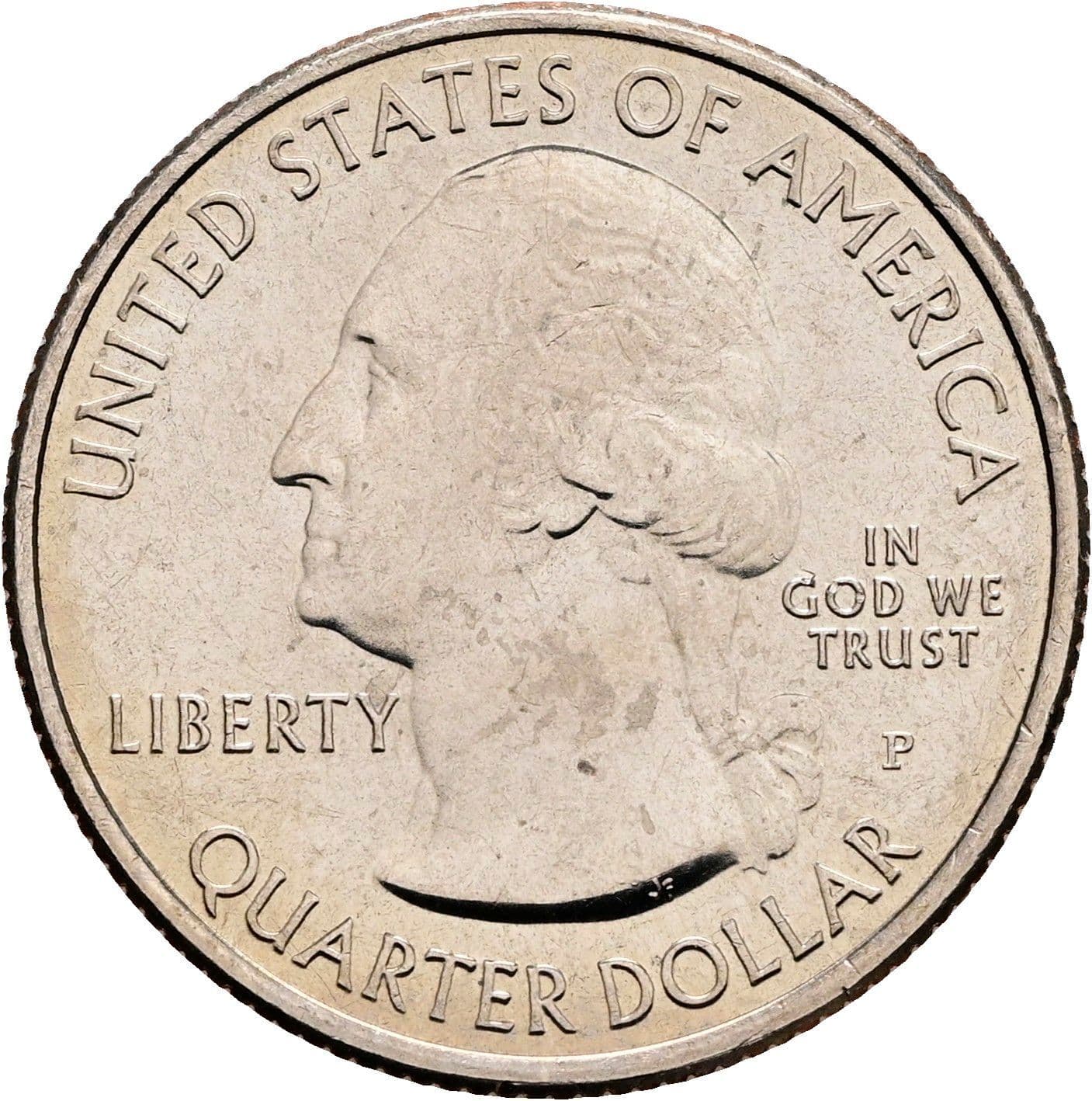 Quarter Dollar 2019 P – Vorderseite