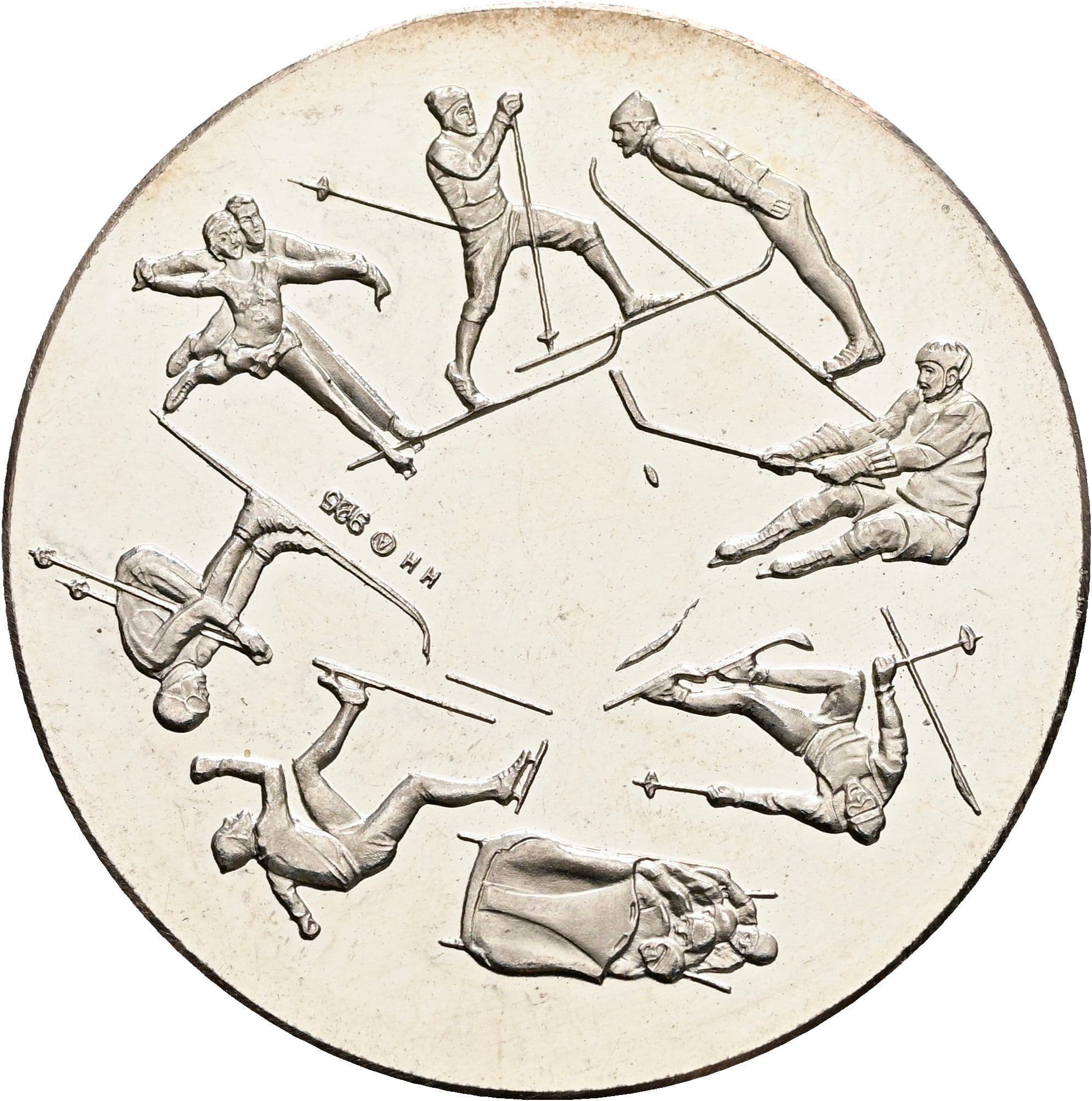 Silbermedaille "Olympische Winterspiele Sapporo 1972"