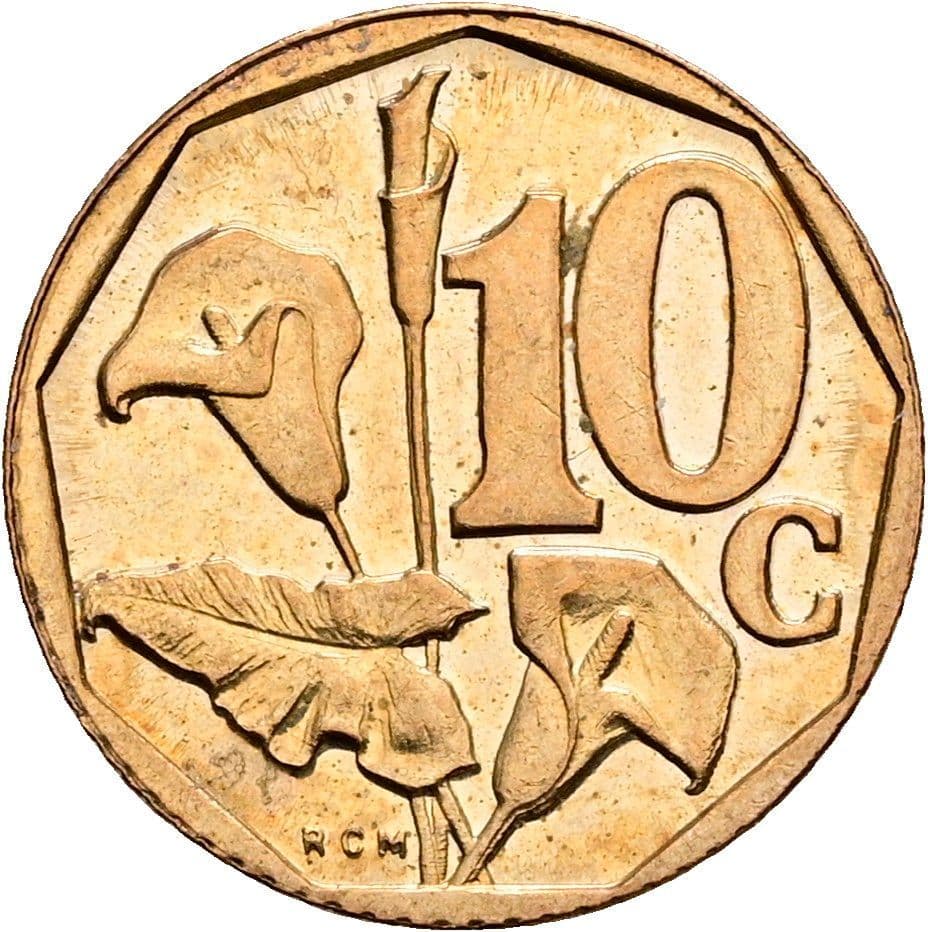 10 Cents 1996 – Vorderseite