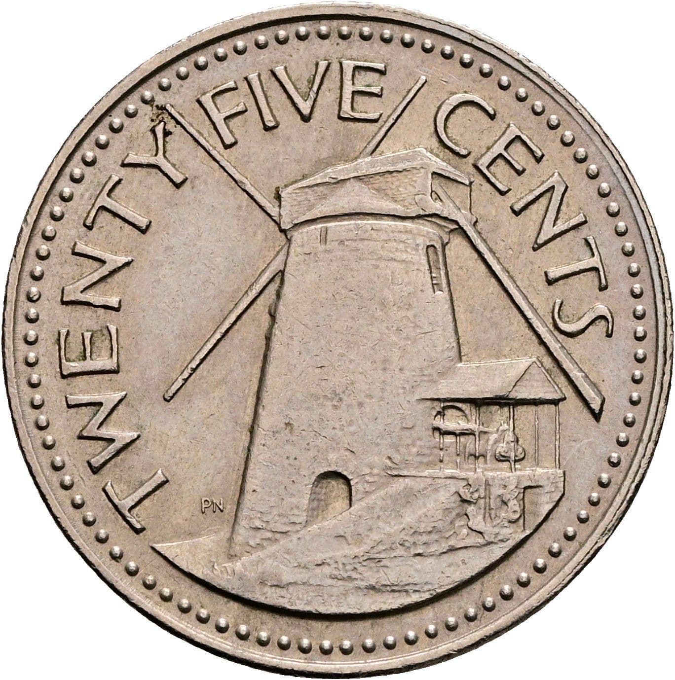 25 Cents 1973 – Vorderseite