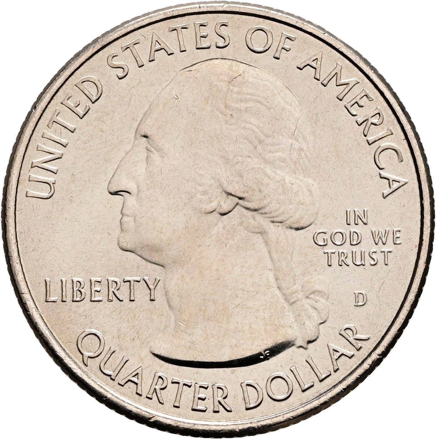 Quarter Dollar 2016 D – Vorderseite