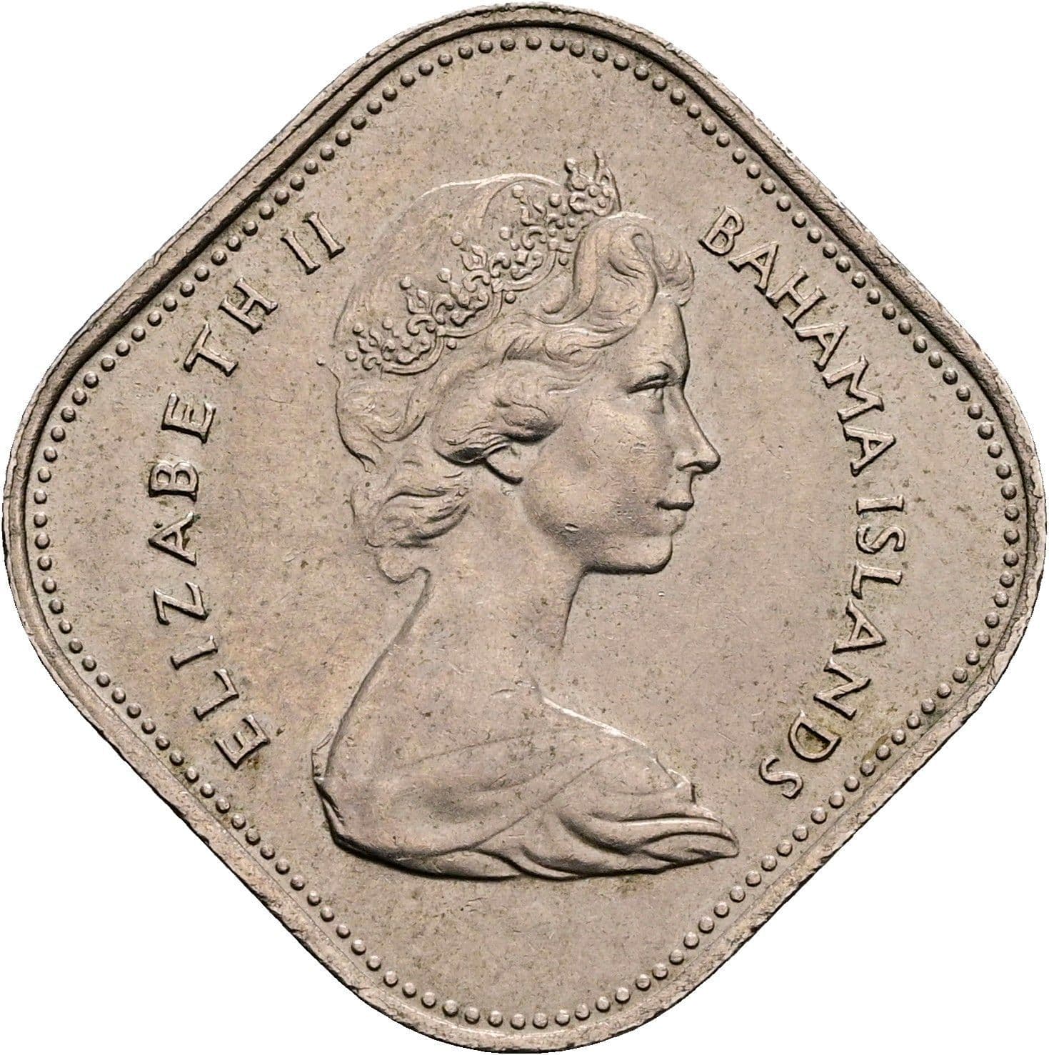 15 Cents Elisabeth II. 1952-2022 1966 – Vorderseite