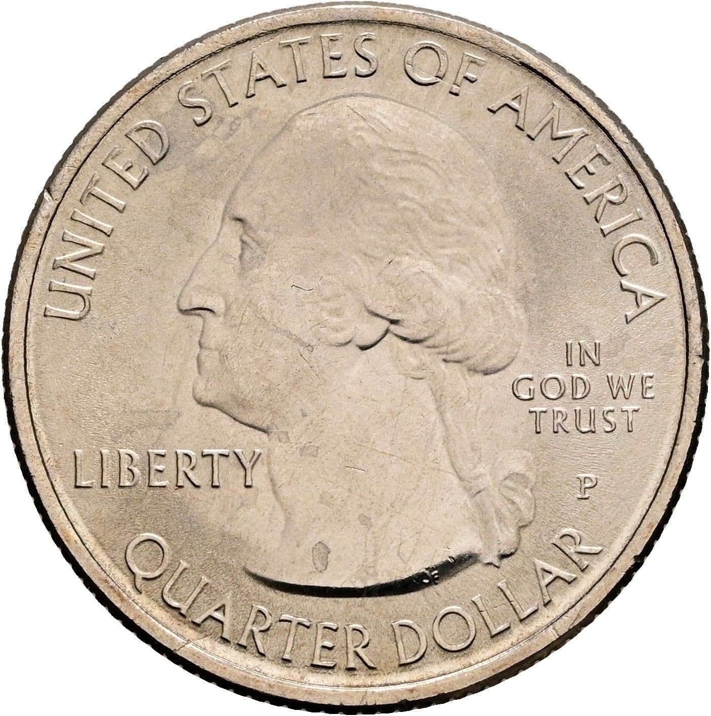 Quarter Dollar 2016 P – Vorderseite