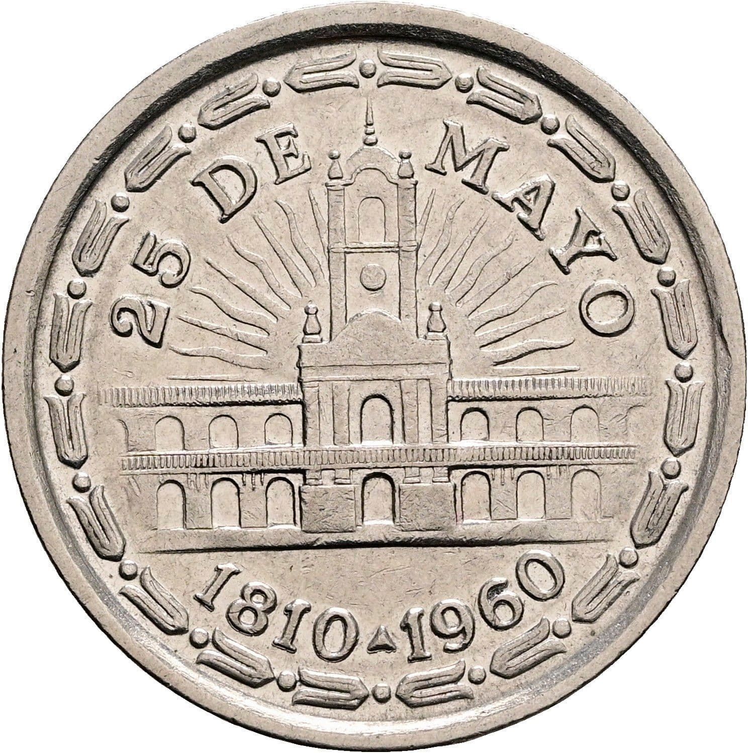 1 Peso 1960 – Vorderseite