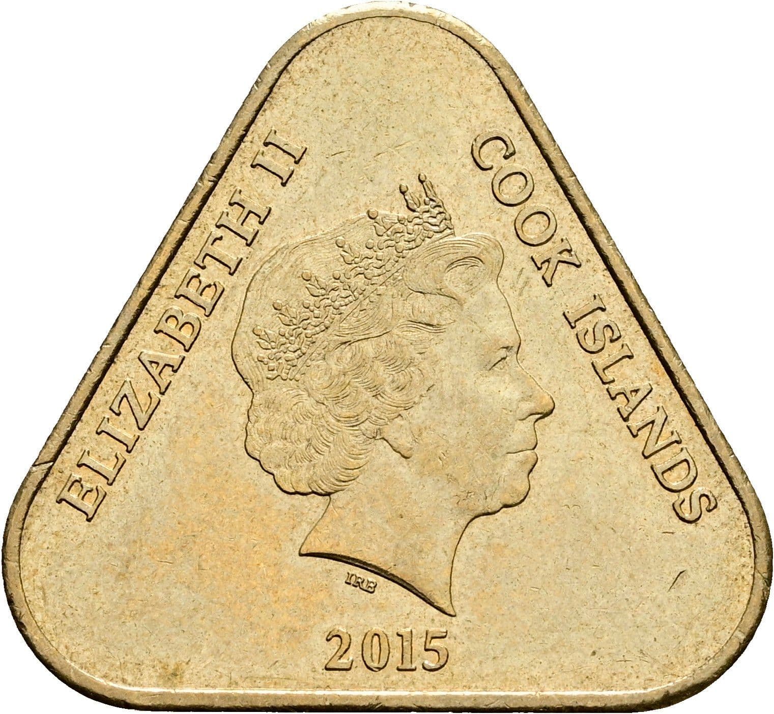 2 Dollars Elisabeth II. 1952-2022 2015 – Vorderseite