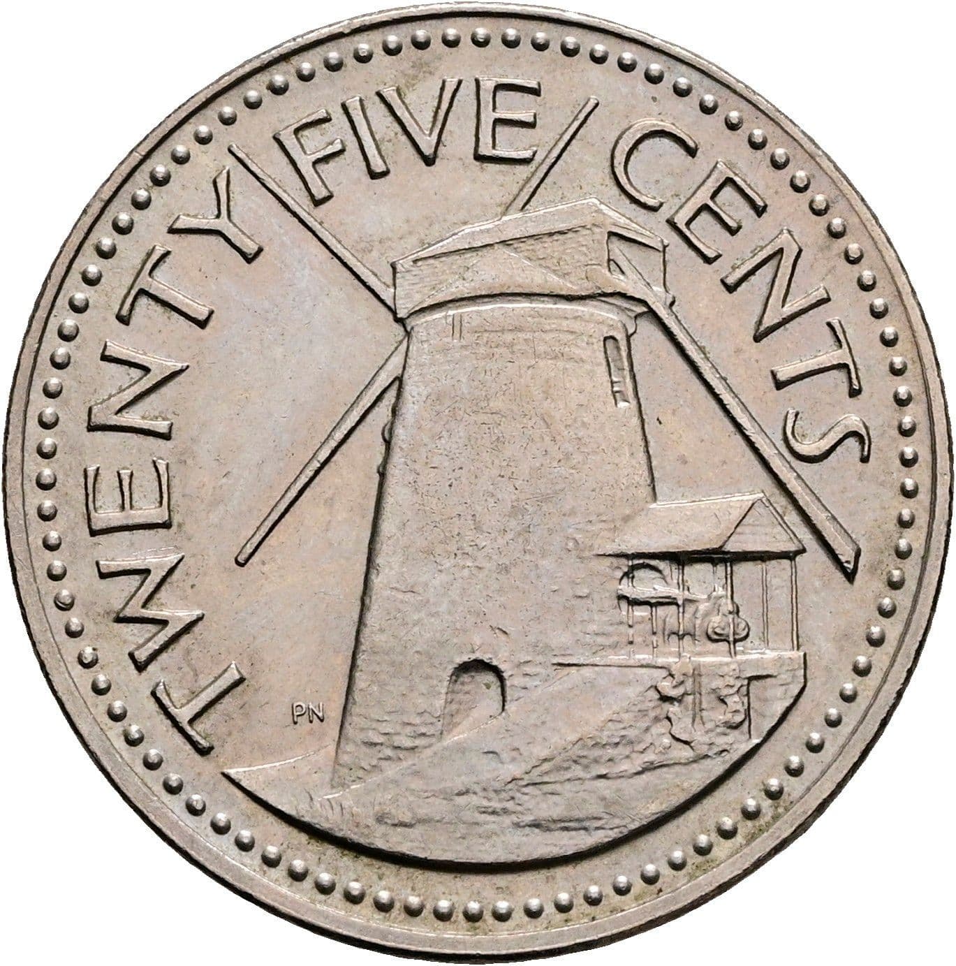 25 Cents 1973 – Vorderseite