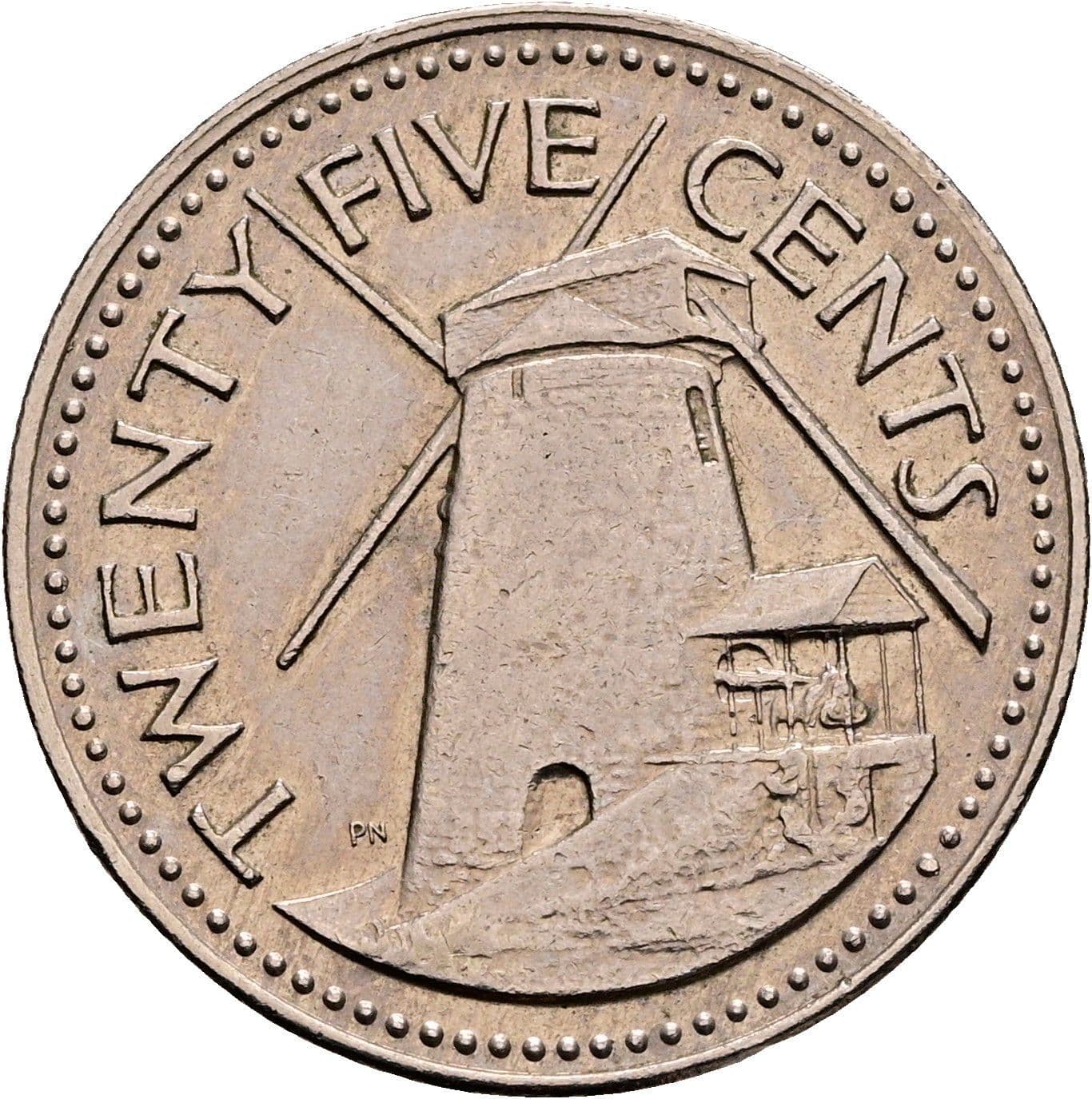 25 Cents 1973 – Vorderseite