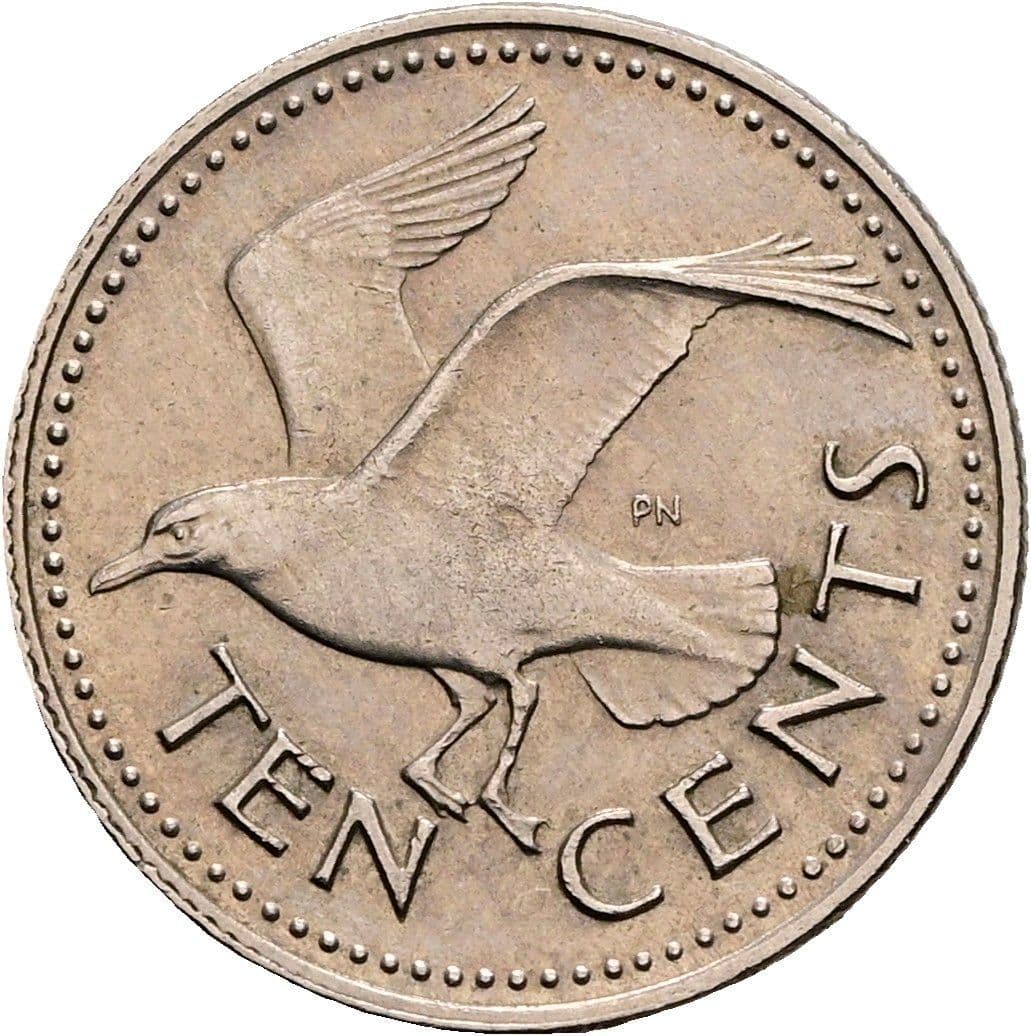 10 Cents 1973 – Vorderseite