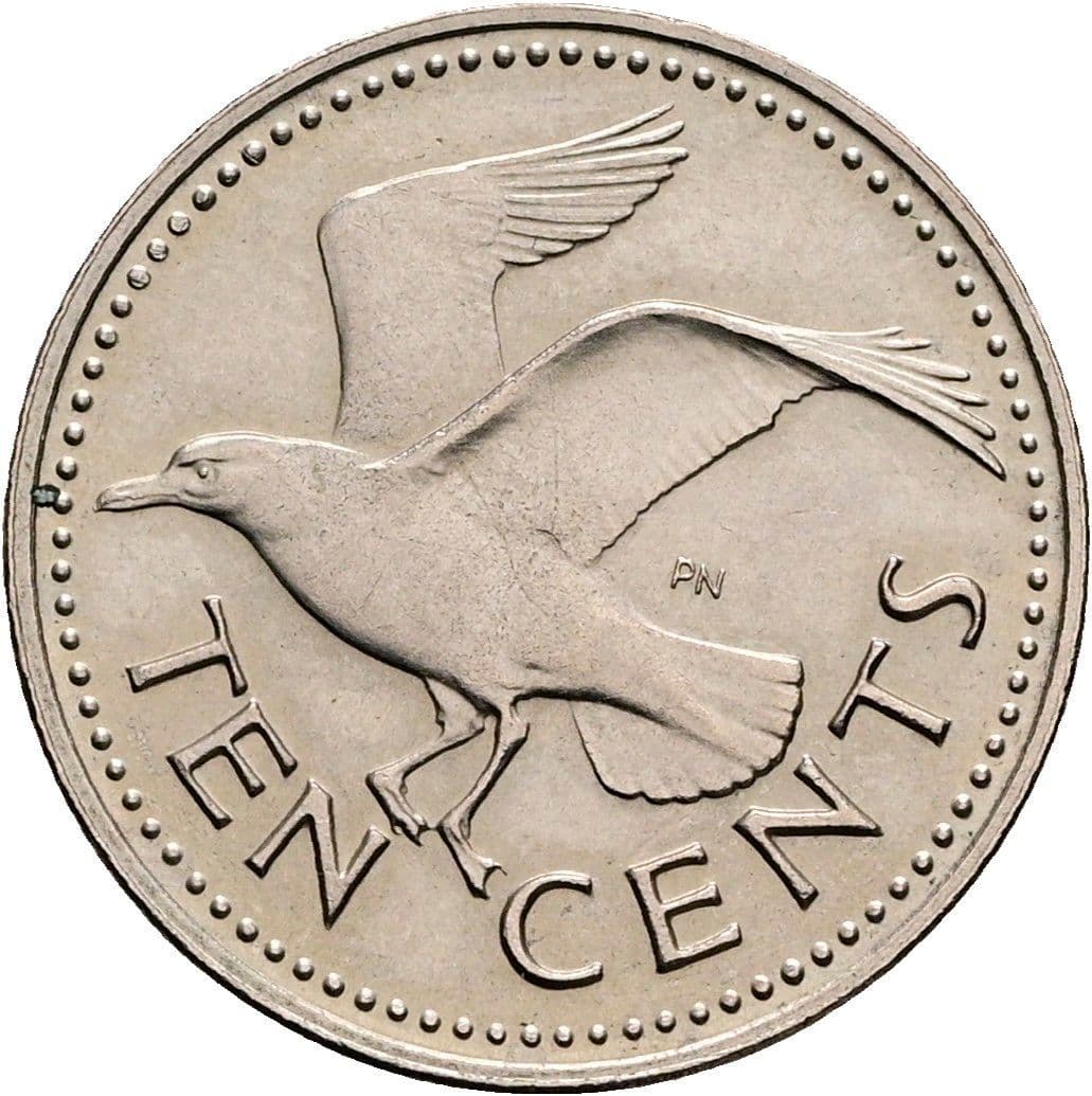 10 Cents 1973 – Vorderseite