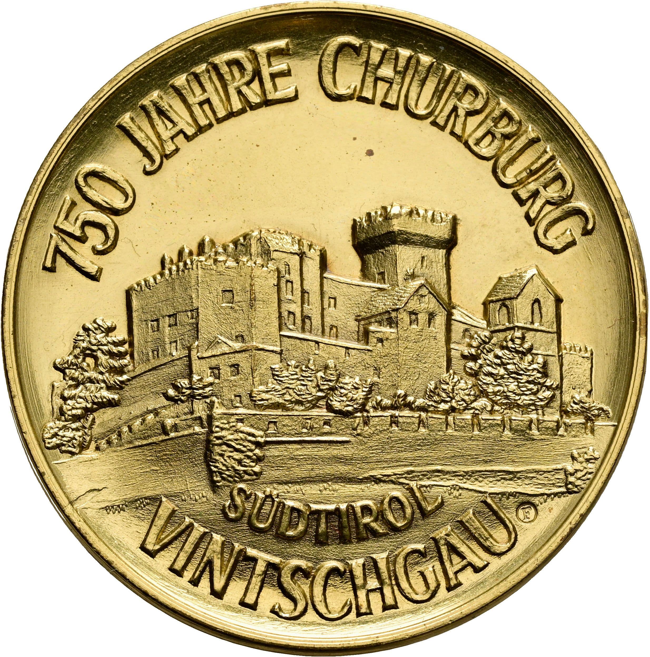Medaille "750 Jahre Churburg" o. J. – Vorderseite